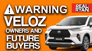 WARNING FOR TOYOTA VELOZ OWNERS IN THE PHILIPPINES [upl. by Tikna]