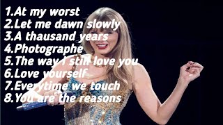 Hollywood songs  Taylor Swift Songs  top 10 best Hollywood songs [upl. by Oigile]