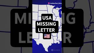 Fact Of The Missing Letter in U S State Names🔠 america didyouknow facts history american [upl. by Elocyn195]