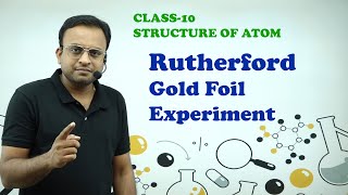 Rutherford gold foil experiment  alpha particle scattering experiment [upl. by Beth]