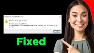 Fixed The Compressed Zipped Folder Is Invalid Error 2024 100 Worked [upl. by Bobby246]