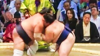 Nagoya Basho 2024 Day 5 Terunofuji vs Gonoyama [upl. by Portingale974]