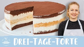 DreiTageTorte – das weltbeste Rezept 😍 Schicht für Schicht ein Traum 🍰 I Einfach Backen [upl. by Ayar183]