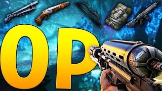 MOST OVERPOWERED WEAPONS  ARK SURVIVAL EVOLVED ABERRATION EXPANSION 22  JeromeASF [upl. by Packston]