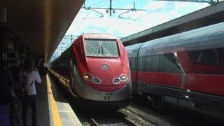 HD Rome Termini to Florence Santa Maria Novella  FS ETR 500 Frecciarossa Full journey 060413 [upl. by Culosio574]