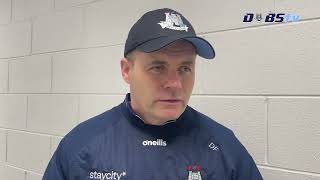 Dessie Farrell speaks to DubsTV following Allianz League Final defeat to Derry [upl. by Rask]