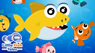 Fish Go Swimming  More Rhymes  Little Fish Tales  babyshark [upl. by Aizat621]