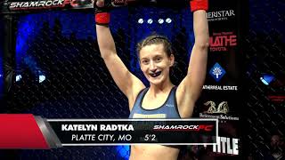 Shamrock FC 315 Katelyn Radtka Vs Krista Camarillo [upl. by Tikna]