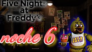 fnaf 1 gameplay parte 4 [upl. by Yeca]