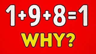 22 MATH PUZZLES WITH ANSWERS TO TEST YOUR LOGIC [upl. by Russom]