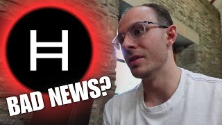 Hedera Hashgraph HBAR Bad News [upl. by Roberts]