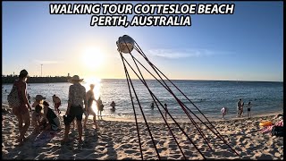 COTTESLOE BEACH Perth Australia Sculptures By The Sea 2023 Walking Tour [upl. by Downing483]