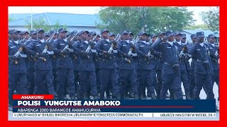 Abapolisi binjiye muri Polisi y’u Rwanda basabwe kwitwararika mu kazi kabo [upl. by Anelram765]