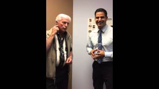 Costa Mesa Chiropractor helps 85 year old man with neck and ear pain [upl. by Silvie]