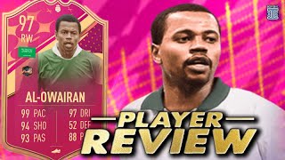 5⭐5⭐ 97 FUTTIES ALOWAIRAN HEROES PLAYER REVIEW  FIFA 23 ULTIMATE TEAM [upl. by Dloniger]