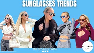 The 14 Womens Sunglasses Trends To Know From The Runways To The Streets [upl. by Noraa345]