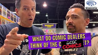 What Do Comic Book Dealers Think Of Current CGC Comics 99s Lawsuits WonderCon 2024 Discussion [upl. by Sima40]