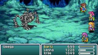 Final Fantasy V Advance Boss 40  Omega Optional Boss [upl. by Tobie]