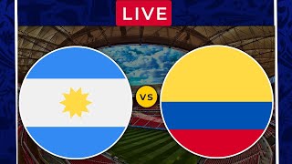 ARGENTINA vs COLOMBIA  LIVE Copa America 2021 Semi Final  Football Match [upl. by Nivloc]