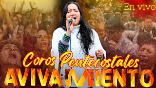 Coros y Alabanzas de AVIVAMIENTO Y FUEGO PENTECOSTÉS  1 Hora de Júbilo envivo  Nora Camargo [upl. by Daraj847]