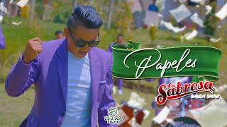 LA SABROSA BANDA SHOW  PAPELES VIDEOCLIP 4K [upl. by Jase667]