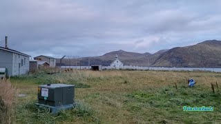 Walking to Akutan Village [upl. by Notelrac]