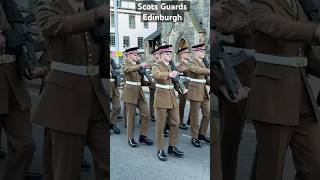 Have you seen The Scots Guards in those uniforms before scotsguards army soldiers [upl. by Noyerb]