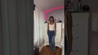 Hollister Jean try on Haul Im a size 45R or 24W backtoschool hollister tryon haul jeans [upl. by Leede]