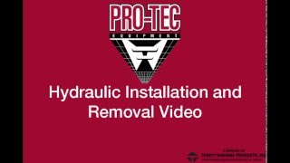 ProTec Equipment Hydraulic Shoring Install amp removal [upl. by Ardyce]