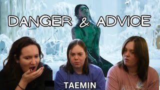 TAEMIN quotDangerquot amp quotAdvicequot MV  REACTION [upl. by Ajan]