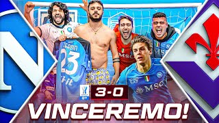 🤫 VINCEREMO NAPOLI 30 FIORENTINA  LIVE REACTION NAPOLETANI SUPERCOPPA HD [upl. by Quickel750]