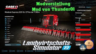 LS 22 Modvorstellung Baumwollernter von Thunder01 [upl. by Suirad]