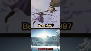 Anime berserk1997 vs Movie berserk2012 ☠️ [upl. by Aspasia]