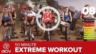 Extreme Fat Burning Workout  50 Minute Indoor Cycling Class [upl. by Perry]