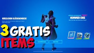 3 GRATIS ITEMS in FORTNITE bekommen   Fortnite Twitch Fncs  AdRi  Fortnite Deutsch [upl. by Pellikka]