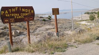 Fishing Pathfinder Reservoir Wyoming main lake 2024 [upl. by Feliza]