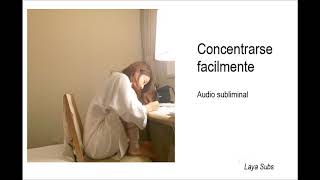 Concentrarse Facilmente  Subliminal Forzado [upl. by Copp]