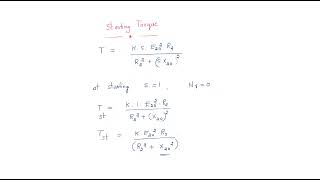 Starting Torque  Electrical factors  Induction Motor  Lec37 [upl. by Ellerihs]