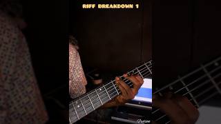 BASS RIFF BREAKDOWN [upl. by Ineslta]