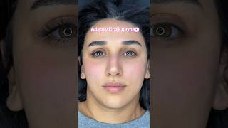 Adaptiv kirpik qaynağı💗 fypシ゚viral baku lashes lashextensions [upl. by Ynattir]