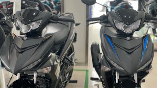 Yamaha Sniper 150 Matte Black 2022 vs 2023 [upl. by Marrin]