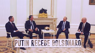 Putin recebe Bolsonaro [upl. by Gnad]