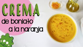 Crema de boniato a la naranja  Cremosa saludable y vegana [upl. by Thorlay327]