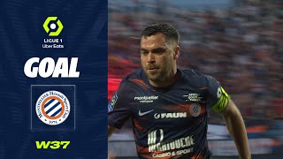 Goal Téji SAVANIER 17 pen  MHSC MONTPELLIER HÉRAULT SC  OGC NICE 23 2223 [upl. by Phares]