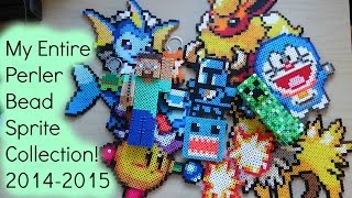 My Entire Perler Bead Sprite Collection 2015 [upl. by Sherlocke692]