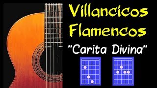 🎸 COMO TOCAR CARITA DIVINA  Villancicos Flamencos 2021  COMO TOCAR VILLANCICOS FLAMENCOS [upl. by Attenoj698]