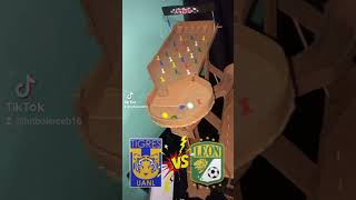 Jornada 10 Tigres vs leon carreradecanicas futbol [upl. by Anileda]