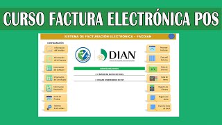 Curso Factura Electrónica POS DIAN 2024 [upl. by Essile]