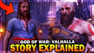 God of War Ragnarok Valhalla Story Explained GOW Valhalla Story Explained [upl. by Kane36]