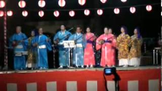 宮古島第30回宮古南静園納涼まつり（2012年）〜砂川次郎民謡グループ [upl. by Eesac]